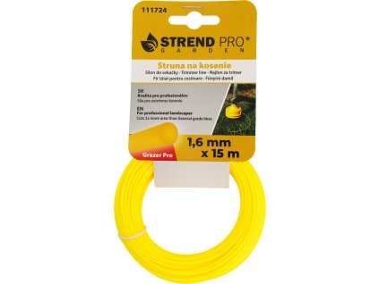 Silon na sečení Grazer Pro 1,6 mm, L-15 m, kulatý