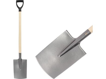 Rýč S592.WH rovný, KomaXit, dřevěná násada s PH rukojetí