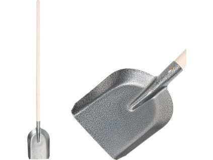 Lopata S504-4.WH Universal, 270x220 mm, dřevěná násada