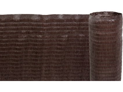 Tkanina stínící BrownDecor W101, 2x50 m, UV, 230 g/m2, 95% hnědá