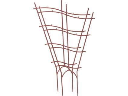 Držák Strend Pro L-712-1, bal. 2 ks, ABS, opěrný stojan na květiny, 460x285 mm