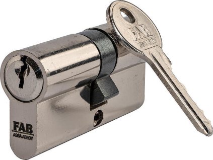 Vložka cylindrická FAB HOME 1.00*/D 30+35, 3 kľúče, stavebná, mosadz