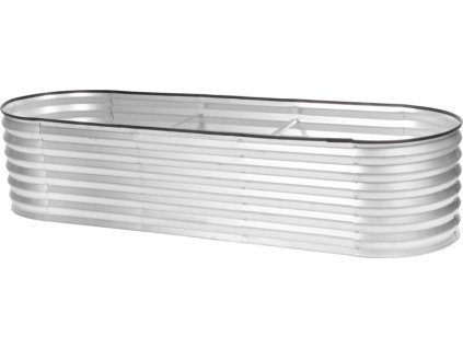 Záhon Strend Pro Garden, vyvýšený, pozinkovaný, 60x200x45 cm