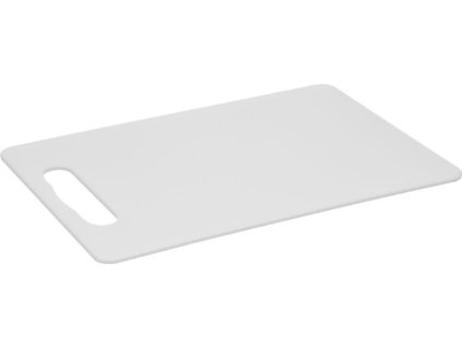 Prkénko na krájení MagicHome, plastové, bílá, 33,5x23x0,5cm