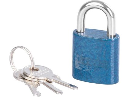 Zámok Strend Pro HP 25 mm, visiaci, modrý