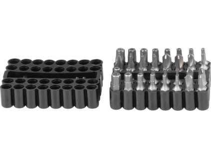 Sada bitov Strend Pro BSY413, 33 dielna, Cr-V