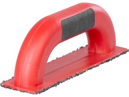 Hladítko Strend Pro, REDhand, 250x50 mm, ABS, špaletové, brúsne s kamienkami, proffesional