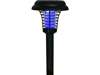 Lampa Strend Pro MOKI 57, proti hmyzu a komárom, solárna, UV+biela LED, 13x42 cm, AA