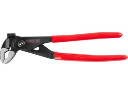 Kliešte Strend Pro, 250 mm, nastaviteľné, s kladivkom