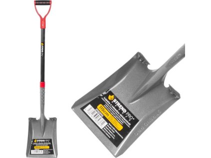 Lopata Strend Pro Garden ErgoBULL, fiberglass násada D 1150 mm