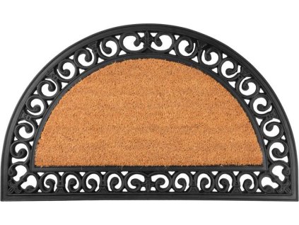 Rohožka MagicHome RCP 100, pred dvere, Ornament, 45x75 cm, guma