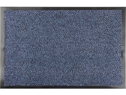 Rohožka MagicHome CPM 305, pred dvere, 40x60 cm, čierna/modrá
