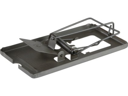 Past na krysy a potkany kovová černá 9x16,5cm