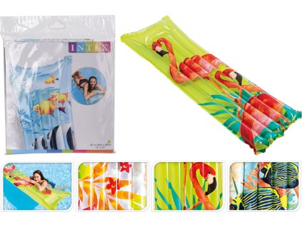 Nafukovačka Intex® 59720, Fashion, do vody, mix farieb, 1,83x0,69 m