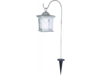 Solární lucerna s tyčí Subra, 14x14x70cm, 1 Led, AA, 1ks