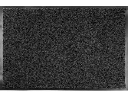 Rohožka MagicHome CPM 304, pred dvere, 60x90 cm, čierna/šedá