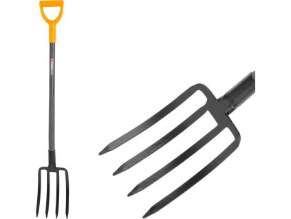 STREND PRO MattPowder ErgoLine1200 Rycí vidle 4-hroté