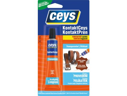 Kontaktní lepidlo CEYS KontaktPren 30ml transparentní