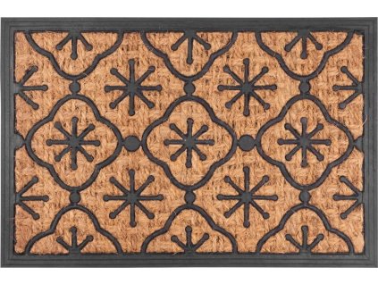 Rohožka MagicHome RBP 102, pred dvere, Church, 40x60 cm, guma/panama