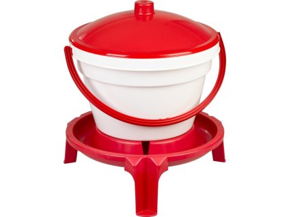 Napájačka RAPID CLEAN, pre hydinu, s nožkami, 12 lit., plast