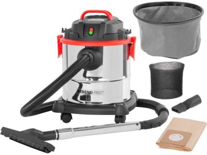 STREND PRO Průmyslový, dílenský vysavač K-411F/1200, 20 lit, 1200 W