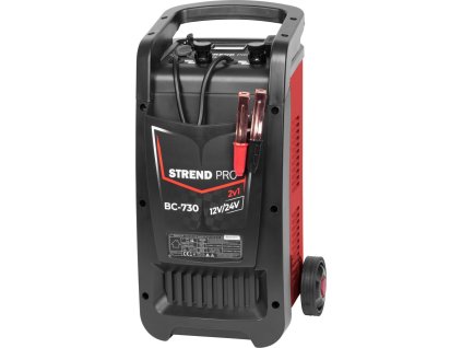 Vozík štartovací Strend Pro BC-730, nabíjací, 12/24V, 40 A, štart 400 A, na autobatérie