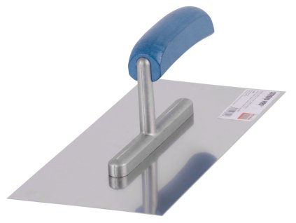 Hladítko Strend Pro Premium, BlueWood, dřevěná rukojeť, 270x130 mm, rovné, 0,7 mm, nerez