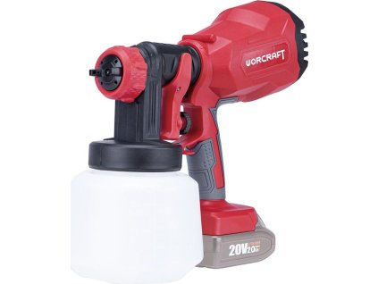 WORCRAFT Aku stříkací pistole 1000ml, CSG-S20LiA, 20V Li-Ion (bez baterie a nabíječky)