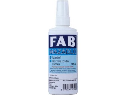 Mazadlo na zámky FAB 115 ml