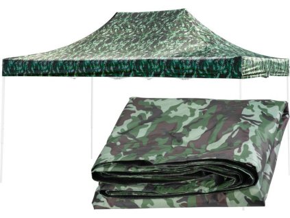 Střecha FESTIVAL 30, 3x3 m, kamufláž, pro stan, UV odolná