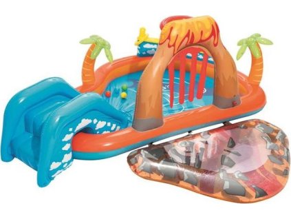 Bazénik Bestway® 53069, Lava Lagoon, dětský, nafukovací hřiště, 265x265x104 cm