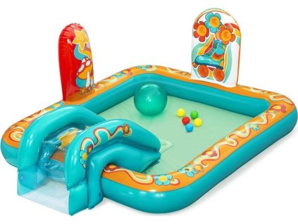 Bazének Bestway® Retro Groove Play Center dětský, nafukovací, 152x74 cm