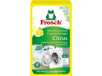 čistič hygienický do pračky Citrón 250g FROSCH EKO