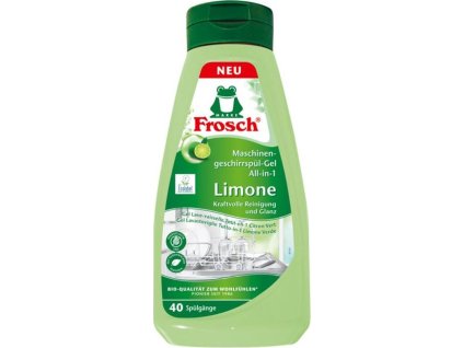 Gel Frosch, Vše v 1, do myčky, limetka, ALL in 1