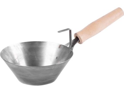 Naběračka zednická 160 R, dřev. rukojeť