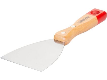 Stěrka Strend Pro S1008, 80 mm, ocel, dřevěná rukojeť
