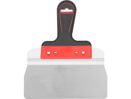 Stěrka Strend Pro Premium, Inox, nerez, zednická, 220 mm, zaoblené hrany