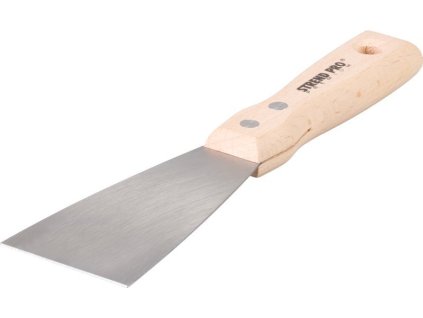 Stěrka Strend Pro Premium S295, 60x1,2 mm, Inox/nerez, buková rukojeť