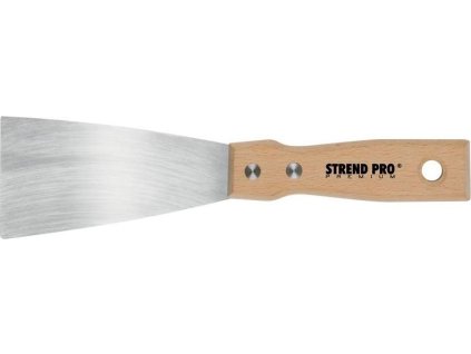 Stěrka Strend Pro Premium S295, 70x1,2 mm, Inox/nerez, buková rukojeť