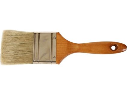 Štětec Strend Pro JA019, yellow, 1,5", malířský, plochý, dřevěná rukojeť