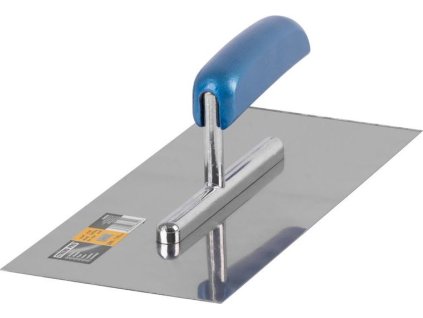 Hladítko Strend Pro 0812.010CS BlueLine, dřevěná rukojeť, 280x130 mm, rovné, WoodHand, ocelové