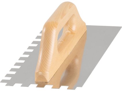 Hladítko Strend Pro Premium, HardWood, dřevěná rukojeť, 270x130 mm, e12 mm, 0,7 mm, nerez