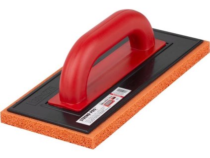 Hladítko Strend Pro Premium, REDhand, 109010 280x140x18 mm, ABS, houba jemná, Orange