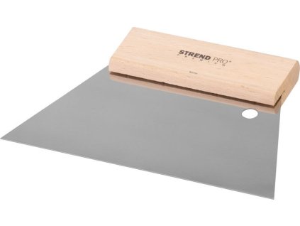 Stěrka Strend Pro Premium 7253-2, nerez, dřev. rukojeť, 108x180x100 mm