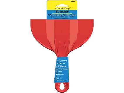 Sada stěrek Strend Pro Premium, 40-80-150 mm, PP, plast, Celcon