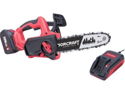 Set Worcraft WSET-10 S20LiB ShareSYS, řetězová pila + nabíječka + 1x 4.0 Ah akumulátor