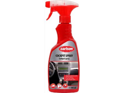 Cockpit sprej carlson, na interiérové plasty a palubní desky, na auto, 500 ml