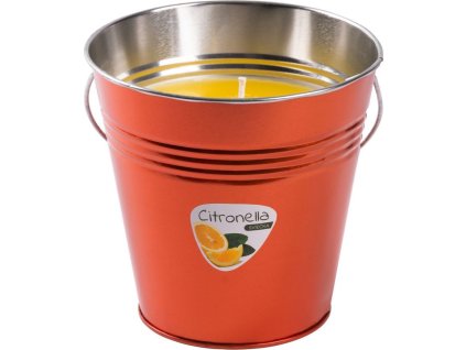 Sviečka Citronella CB163, repelentná, vedro, 610 g, 150x150 mm