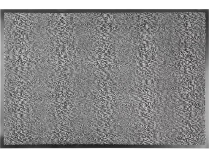 Rohožka MagicHome, před dveře, 60x90 cm, černá/šedá
