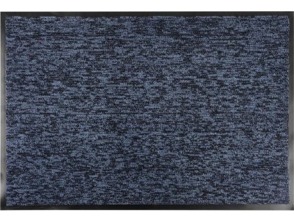 Rohožka MagicHome CPM 305, před dveře, 60x90 cm, černá/modrá